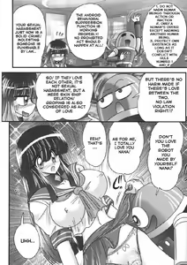 Page 9 of Sailor Fuku ni Chiren Robo Yokubou Kairo | Sailor uniform girl and the perverted robot Ch. 1 - preview thumbnail