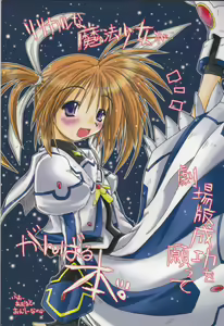 Lyrical na Mahou Shoujo ga Gekijouban Seikou o Negatte Ganbaru Hon. - hentai manga cover image