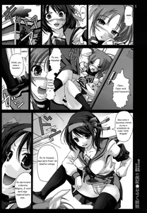 Page 4 of Haruhi Suzumiya no Taiketsu 1 Mahou Shoujo Daka Machi Nanoha Hen - preview thumbnail