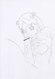 Page 8 of Hayashibara Hikari Omake Rough Genga Copy Shuu 2010/08/15 Comike78 - preview thumbnail