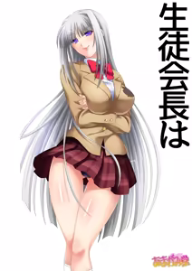 Seitokaichou wa Ore no Nakadashi Senyou Ana - hentai manga cover image