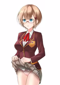 Page 3 of スカートたくし上げ - preview thumbnail