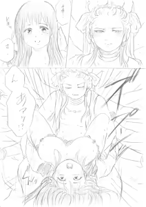Page 40 of "Senju-san to Kanojo" Senju-san ga Ironna Imi de Gokaichou Sareru Ohanashi - preview thumbnail