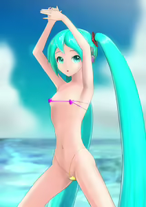 Page 3 of 海とおしっこ - preview thumbnail