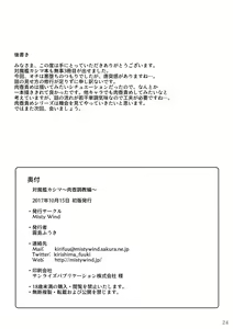 Page 25 of Taimakan Kashima ~Nikutsubo Choukyou Hen~ - preview thumbnail