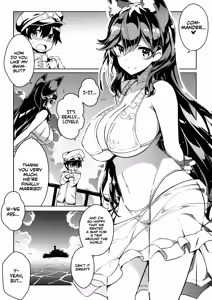 Page 2 of Atago-san no Munyumunyu Oppai o Meshiagare | Feasting on Atago's Big, Squishy Tits - preview thumbnail