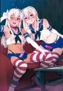 Page 5 of Haishin! Shimakaze-kun no Heya Soushuuhen - preview thumbnail