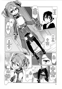 Page 3 of Silica-chan ni Oshiri Ijirareru Hon | Silica-chan Playing With Your Butt Book - preview thumbnail