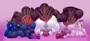 Page 3 of Royal Pony Gangbang - preview thumbnail