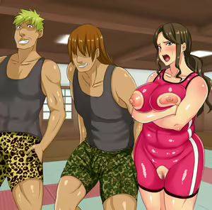 Page 247 of Nottorareta Wrestling Kyoushitsu ～Keieisha Oyako ga Nikuana Tsuki Sandbag ni Sareru Made～ - preview thumbnail