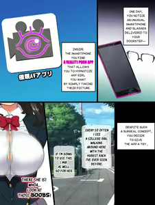 Hypnotized College Girls -REALITY PORN APP- Chapter 1 — hentai manga cover on Fhentai