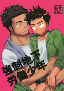 Kyousei Chika Roudou Shounen - hentai manga cover image