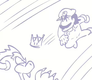 Page 2 of Bowser VS Mario - preview thumbnail