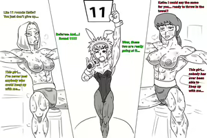 Page 2 of Boxing Girls Katie vs. Liz Rounds 1-4 (English) Plus Bonus Sisters Round - preview thumbnail