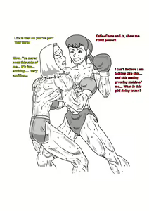 Page 9 of Boxing Girls Katie vs. Liz Rounds 1-4 (English) Plus Bonus Sisters Round - preview thumbnail
