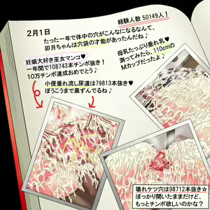 Page 597 of Ichinenkan Ichibyou mo Ma o Akezu ni Moteasobare Tsuzuketa Nikubenki Miko - preview thumbnail