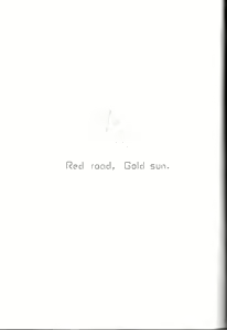 Page 3 of Red Road, Gold Sun. - preview thumbnail