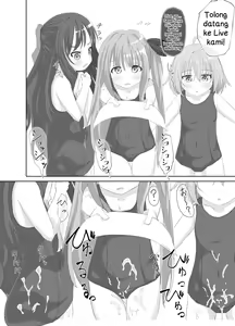 Page 6 of Tenshi no 3P Bukkake Bon - preview thumbnail