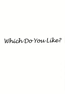 Page 3 of Which Do You Like? - preview thumbnail