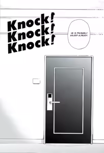 Page 4 of Knock! Knock! Knock! - preview thumbnail