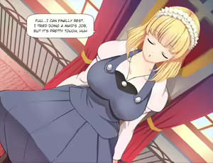 Page 3 of Mary Hime no Futanari Ona | Princess Mary's Futanari Masturbation - preview thumbnail