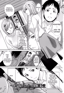 Haha Futari | Dos madres Ch. 1 - 7 — hentai manga cover on Fhentai