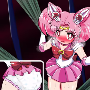 Page 66 of ChibiUsa Beni Gaman & Dappun Omorashi CG Shuu Omutsu Sabun Tsuki - preview thumbnail