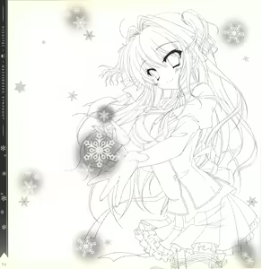 Page 56 of Mashiro-Iro Symphony illustration art book - preview thumbnail