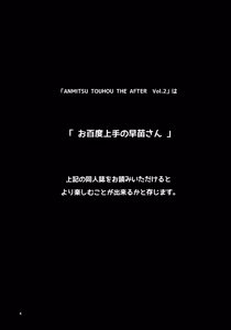 Page 3 of ANMITSU TOUHOU THE AFTER Vol.2 - preview thumbnail