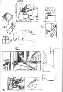 Page 56 of Sakura no Uta -Sakura no Mori no Ue wo Mau- official artbook - preview thumbnail