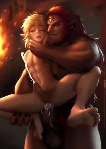 Page 14 of Link and Ganondorf - preview thumbnail