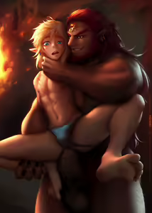 Page 4 of Link and Ganondorf - preview thumbnail
