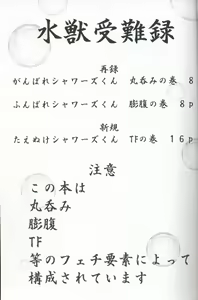 Page 3 of Taenuke Shawaazu Kun | 坚持住水布君 - preview thumbnail