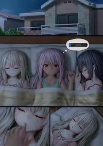 Kanojo o Okosanaide (decensored) - hentai manga cover image