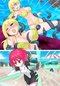 Page 33 of Senko Senshi Prominence 4 -Kiki! Kaichuu no Teki- | 闪光战士普罗米尼斯4-危机!海中的敌- - preview thumbnail