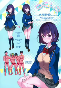 Page 3 of Kyonyuu ga Nayami no Suiei Buin - preview thumbnail