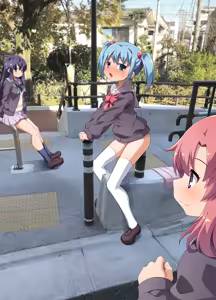 Page 247 of Machinaka no Gokubuto Pole o Shiriana de Gokkun!? Koushuu Koukaku "AR" Koukousei Shashinshuu - preview thumbnail