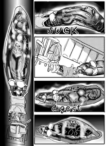 Page 24 of The real vore of the gaintess & Man-sucking leech fear - preview thumbnail
