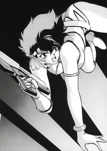 Page 73 of Imasara Dirty Pair Soushuuhen - preview thumbnail