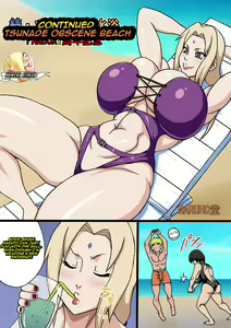 After Tsunade Beach - hentai manga cover image