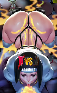 D vs N Ch. 4 - hentai manga cover image