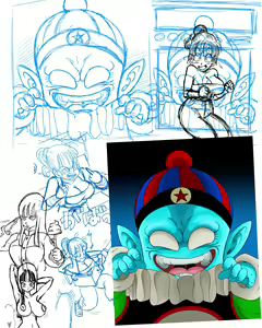 Page 24 of Dagon Ball - Pilaf Jou no Kiken na Wana! | Dagon Ball - Punishment in Pilaf's Castle - preview thumbnail