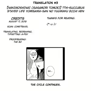 Page 9 of TTH-Succubus Stayed Life Yomisawa-san no Yuuwaku Ecchi Hen - preview thumbnail