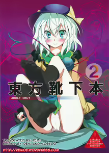 Touhou Kutsushita Bon 2 | Touhou Sock Book 2 — hentai manga cover on Fhentai