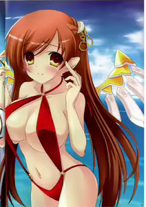 Page 4 of MABINOGI in a skimpy swimsuit - preview thumbnail