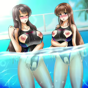 Page 8 of 溶ける競泳水着＆ウナギプール_ユカイオリ - preview thumbnail
