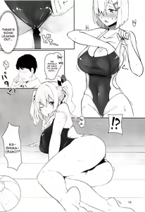 Page 15 of Hamakaze to Kashima to Kyouei Mizugi na Hon. - preview thumbnail