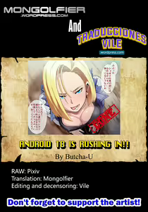 Page 6 of Hachamecha ga Oshiyosetekurun Ho~o!!! | Android 18 is rushing in!! (decensored) - preview thumbnail