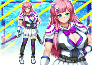 Page 3 of V-IDOL JIRU! SIDEF ~Virtual Idol Ikai Shokushu Jiru~ - preview thumbnail