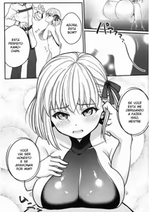 Page 8 of Kama-chan ga Loli Kyonyuu Reiki ni Natte Kureta. - preview thumbnail